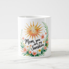 Mamma, du är min solsken - Cute Smilda Sol Jumbo Mugg