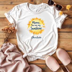 Mamma du är min solsken Heartfilt Mors dag T Shirt