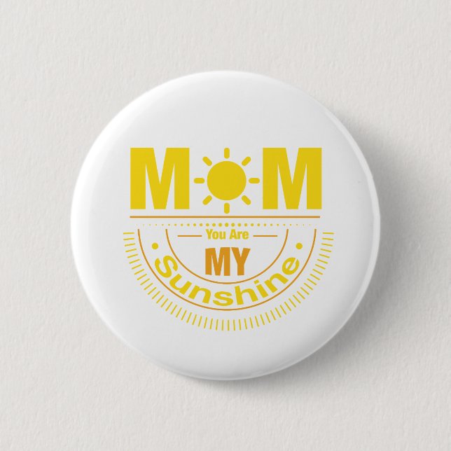 Mamma du är min solsken knapp (Framsida)