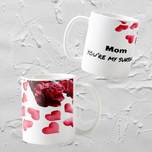 "Mamma du är min solskin"Cute Mugg Gift för Mamma