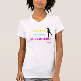 Mamma du är min superhjälte  t shirt