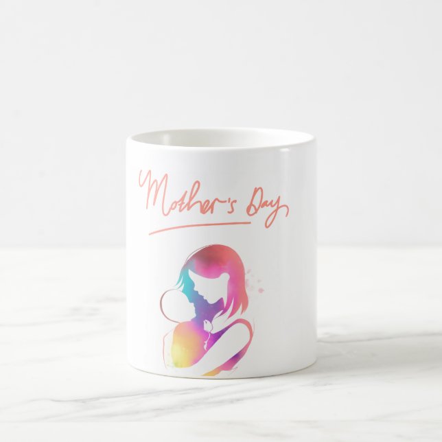 "Mamma, du är mitt hjärns underbarare skatt. Kaffemugg (Center)