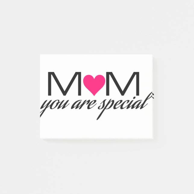 Mamma du är Speciell efter det att anteckningar ha Post-it Block (Framsida)