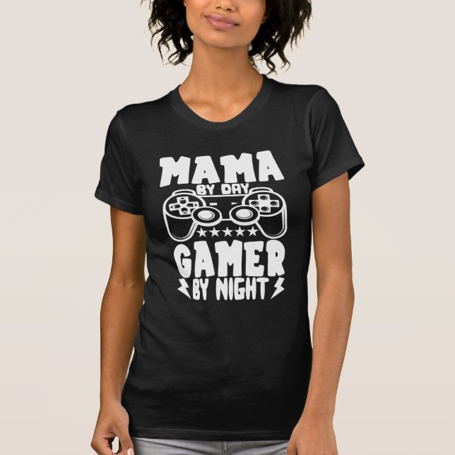 Mamma efter dagspatent per natt t shirt (Framsida)