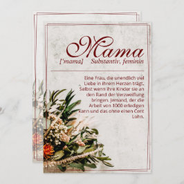 Mamma - einfach unersetzlich - Bouquet