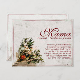 Mamma - einfach unersetzlich - Bouquet