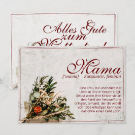 Mamma - einfach unersetzlich - Bouquet