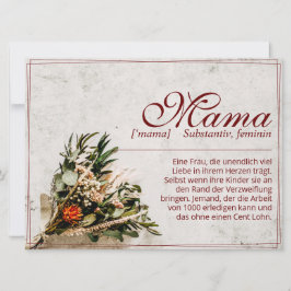 Mamma - einfach unersetzlich - Bouquet