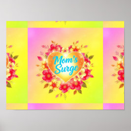 Mamma el Kärlek Surge Poster