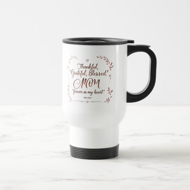 MAMMA – Elegant Rose Script Resemugg (Höger)