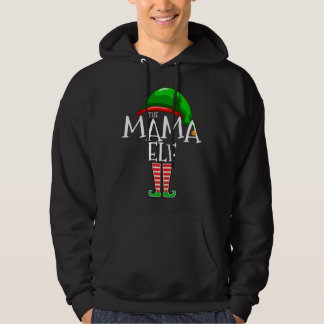 Mamma Elf-familjen - matchande julklapp Hoodie