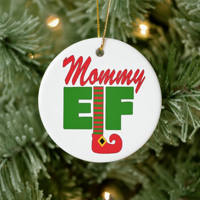 Mamma Elf Julgransprydnad Keramik (Träd)