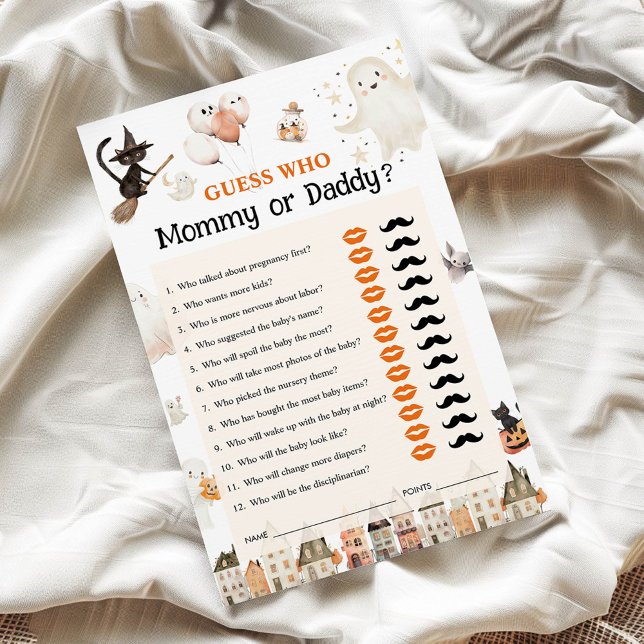 Mamma eller pappa, Halloween Guest som spelar (Skapare uppladdad)