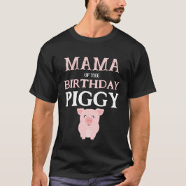 Mamma eller Pappa i födelsedagspestern (tuppföräld T Shirt