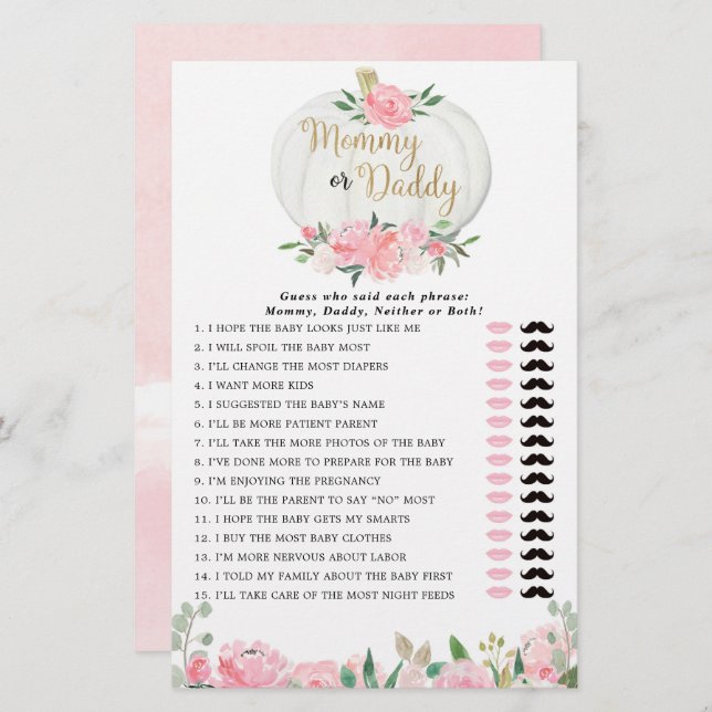 Mamma eller rosa guld-fallpumpar (Fram/baksida)