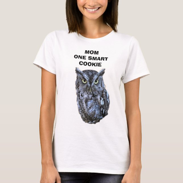 MAMMA EN SMART KAKKAKA  T-Shirt (Framsida)