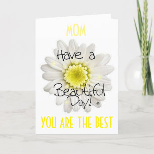 MAMMA ENDAST BÄSTA FÖR BÄSTA MAMMA BIRTHDAY KORT