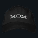 Mamma Enkel Coola Modern Typografi-Anpassningsbar Broderad Keps<br><div class="desc">Den moderna Anpassningsbarna "Mamma" med broderade basket i Mamma Simple Coola Modern Typography har den enkla,  broderade texten "". Perfekt som en gåva till mamma för Mors dag,  jul,  födelsedag och annat. Skapat av Evco Studio www.zazzle.com/store/evcostudio</div>