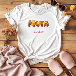 Mamma | Enkel gåva till Mamma | Cute Mors dag T Shirt