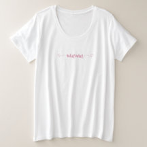 Mamma enkel minimalistisk T-Shirt
