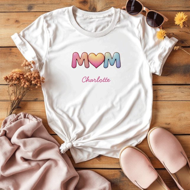 Mamma | Enkel och klassisk Mamma Life T Shirt (Skapare uppladdad)