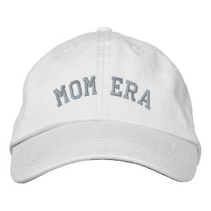 Mamma ERA Moss Grönt Baby Shower Gift New mamma Broderad Keps