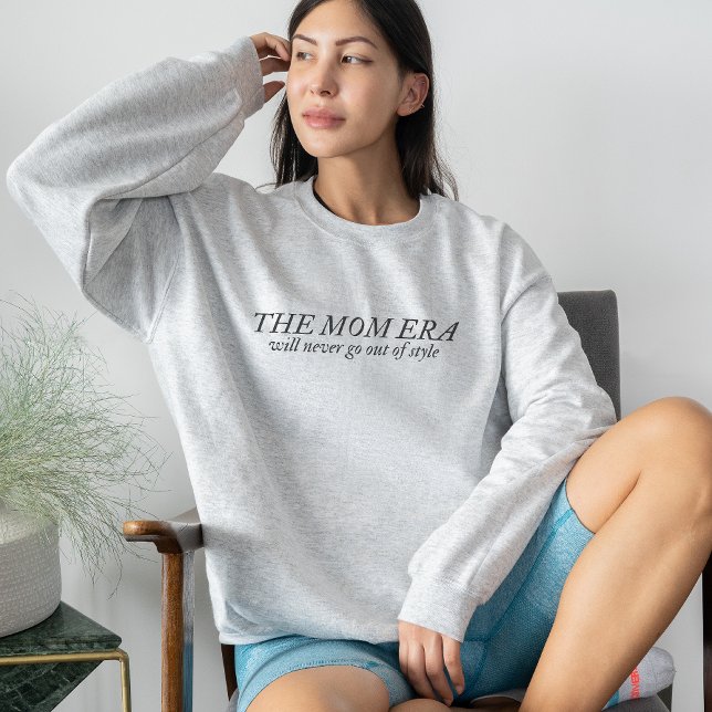 Mamma Era Sweatshirt New Mamma Gift för Gravid T Shirt (The Mom Era Sweatshirt New Mom Gift for Pregnancy
)