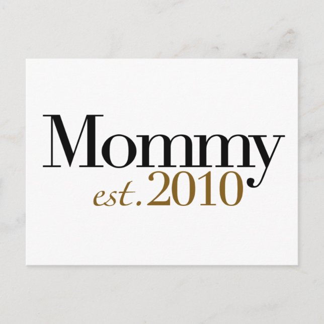 Mamma Est 2010 Vykort (Framsida)