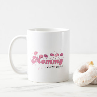 Mamma Est 2024 Mugg Cute New mamma Coffee Mugg, An