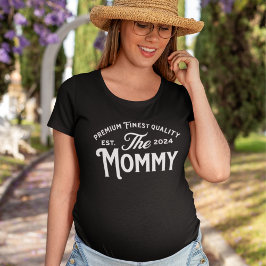 Mamma est 2024 New Mor est 2024 Mamma to be 2024 T Shirt