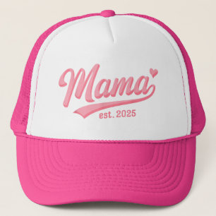 Mamma Est. 2025 Förväntar Baby 2025 Ny Mamma 2025 Keps