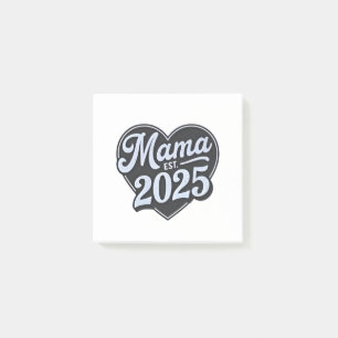 MAMMA est 2025 Gravid Mors dag Mamma ska Post-it Block