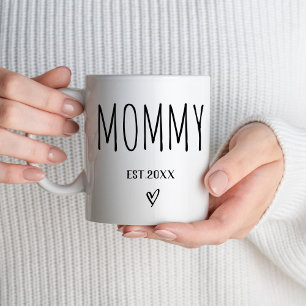 Mamma Est 2025 Nya föräldrar första gången i Mamma Kaffemugg