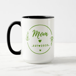 Mamma Est . 2025 T-Shirt-Ny Mamma Present- Mamma T Mugg