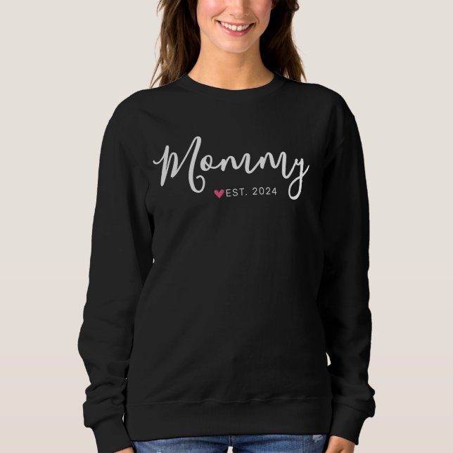 Mamma Est. | Anpassningsbar T Shirt (Framsida)