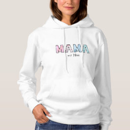 Mamma est Basic Hooded Sweatshirt T Shirt