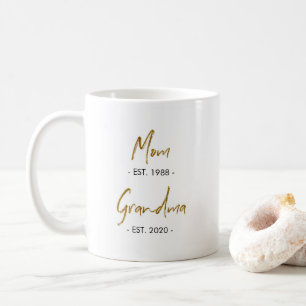 Mamma Est. till Grandma Est. Kaffe Mugg