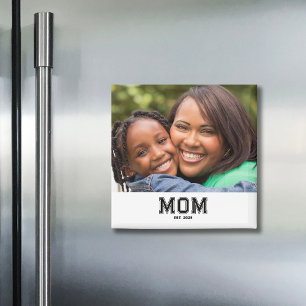 Mamma Establade Foto Modern Unik Present Magnet