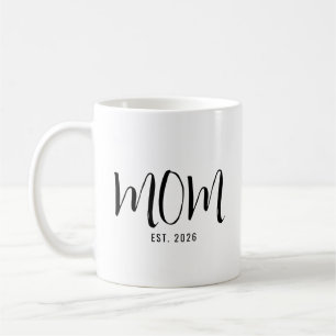 Mamma Establerad Ny Mamma Gåva Kaffemugg