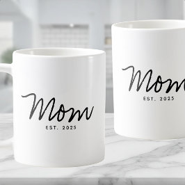 Mamma Establerad Ny Mamma Present Kaffemugg