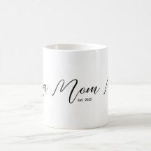 Mamma Establerade Ny Mamma Present