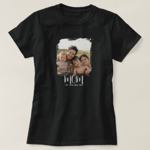 Mamma Established Script Foto T-Shirt