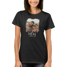Mamma Established Script Foto T-Shirt