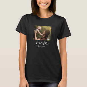 Mamma Established Script Foto T-Shirt