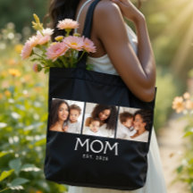 Mamma Established Typography Svart 3 Foto