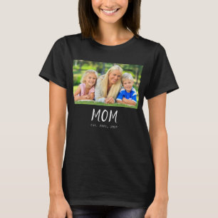 Mamma Establishing Script Foto T Shirt