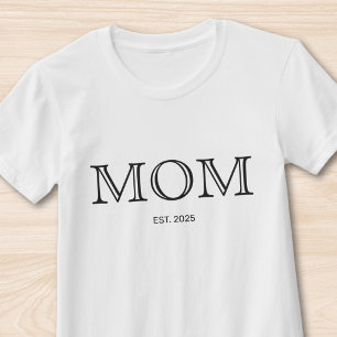 Mamma Estalished New Mamma Present T Shirt