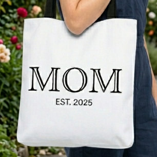 Mamma Estalished Ny Mamma Present Toteväska Tygkasse
