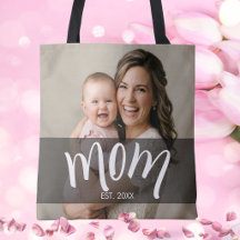 Mamma Estblick Foto Present till Ny Mamma