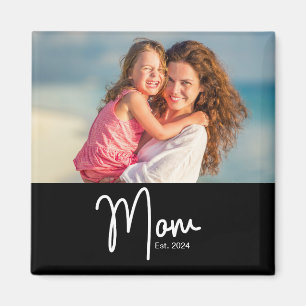 Mamma Etablade Foto Present Magnet